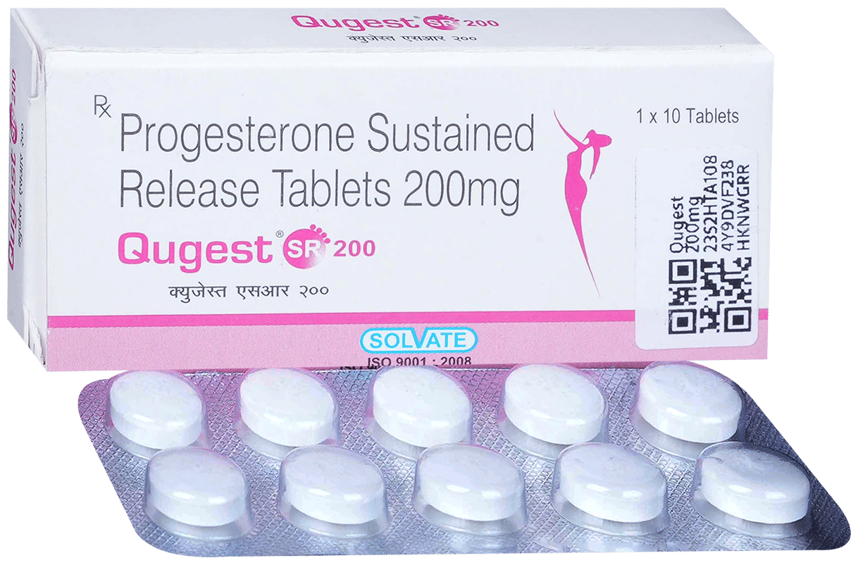 Qugest 200mg Tablet SR
