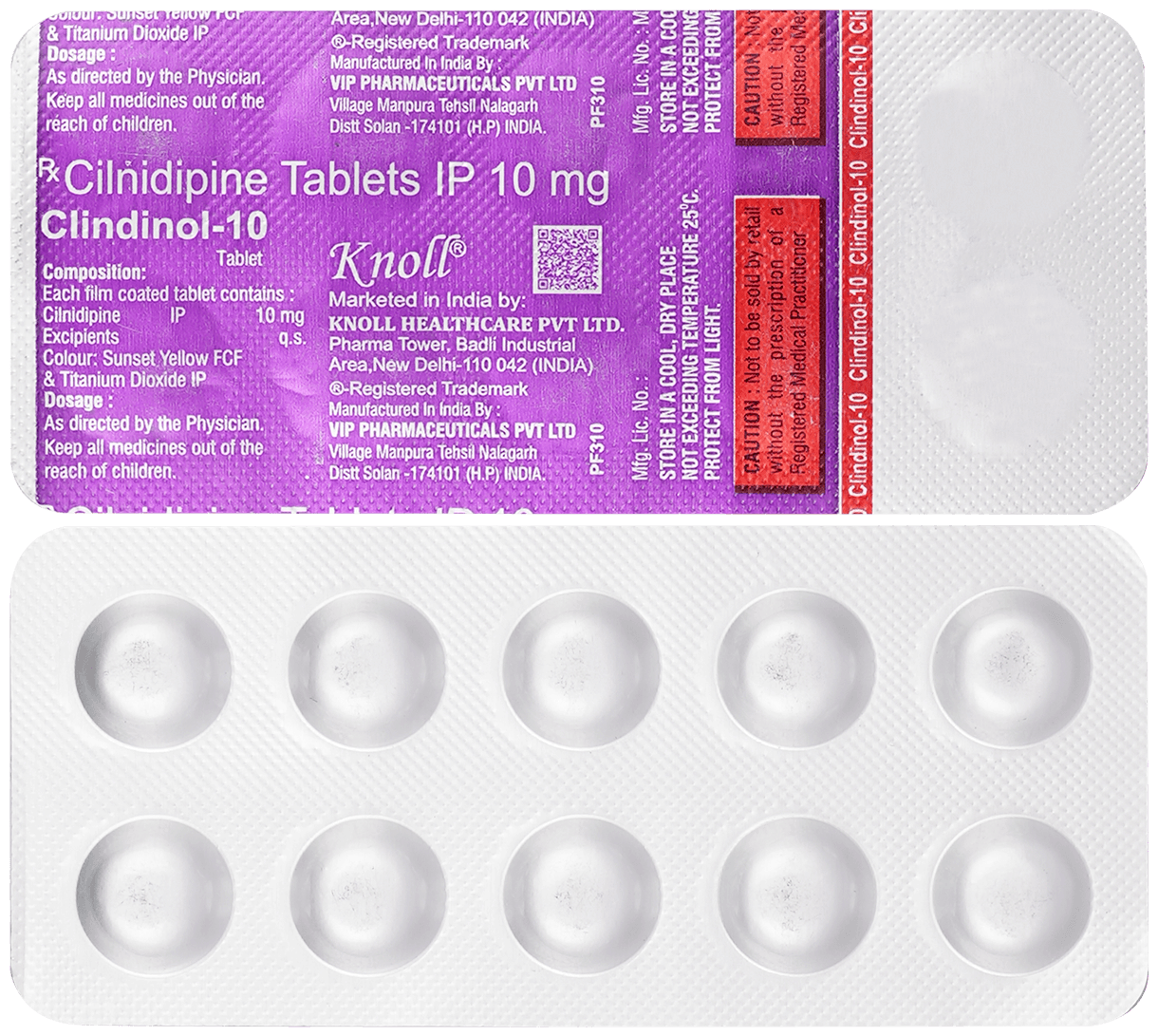 Clindinol 10mg Tablet