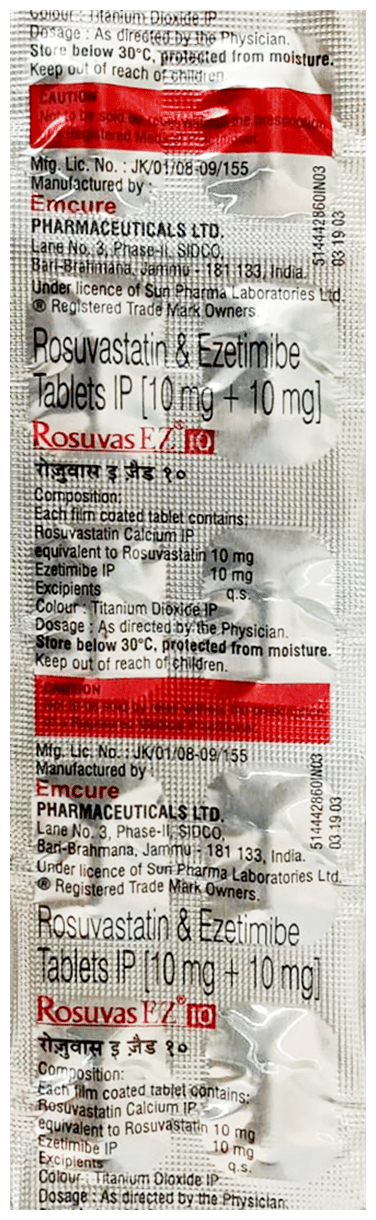 Rosuvas EZ 10 Tablet
