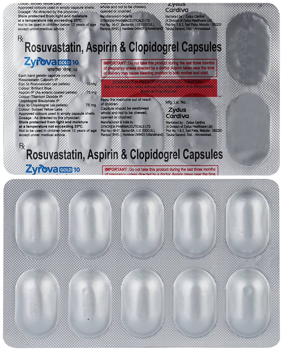 ZYRova Gold 10 Capsule