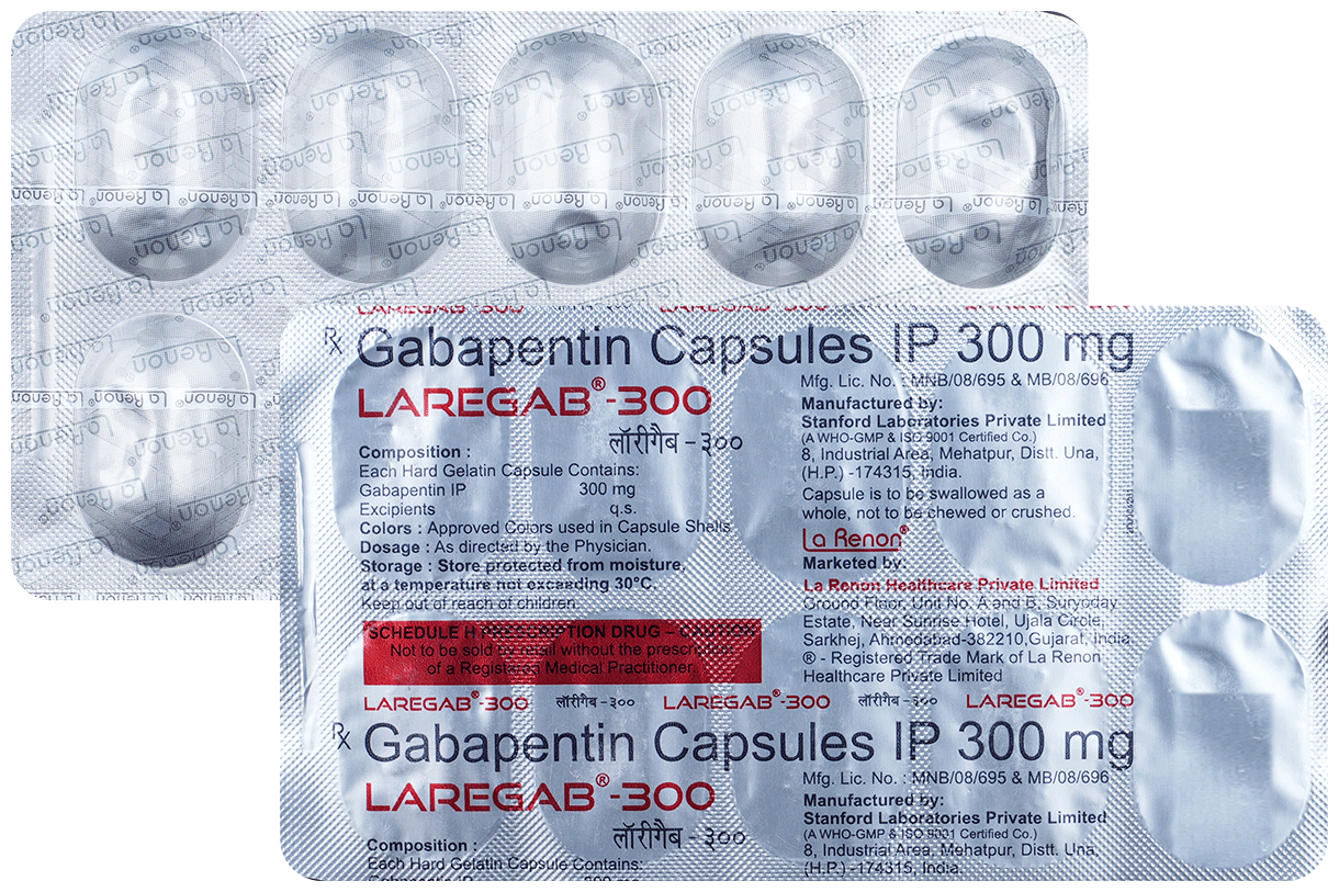 LAREgab 300mg Capsule