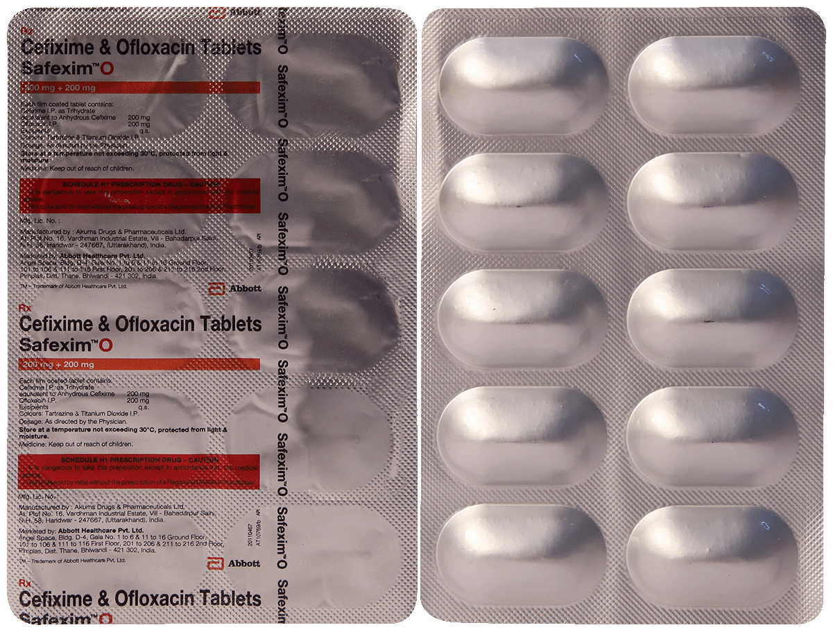 Safexim O Tablet