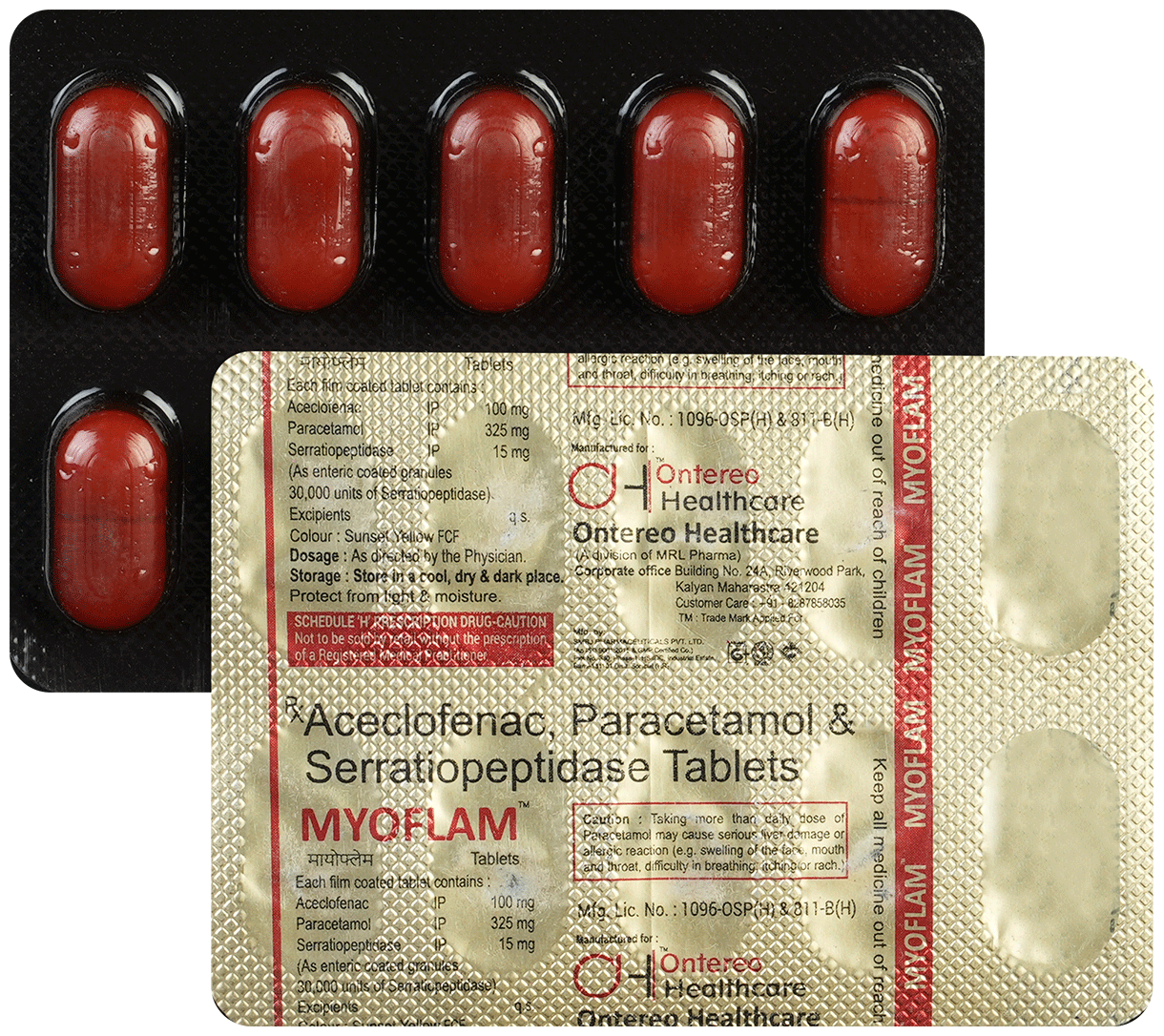 MYOflam Tablet