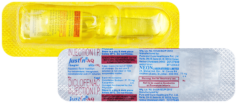 Justin AQ 75mg Injection