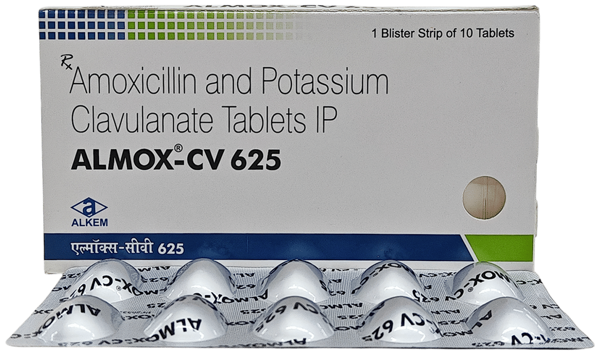 Almox CV 625 Tablet