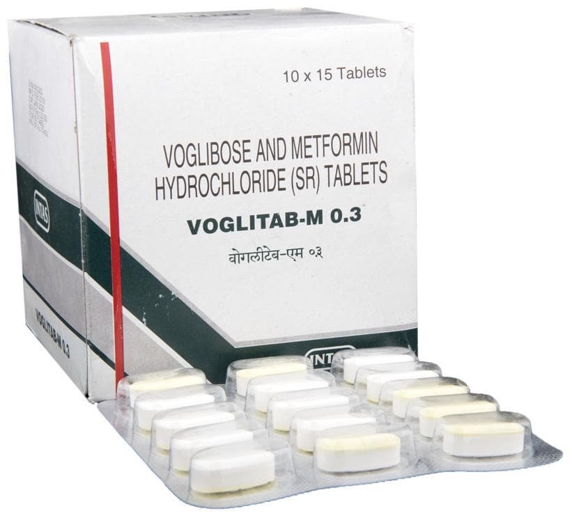 Voglitab-M 0.3 Tablet SR