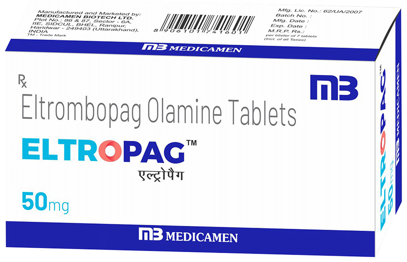 Eltropag 50mg Tablet