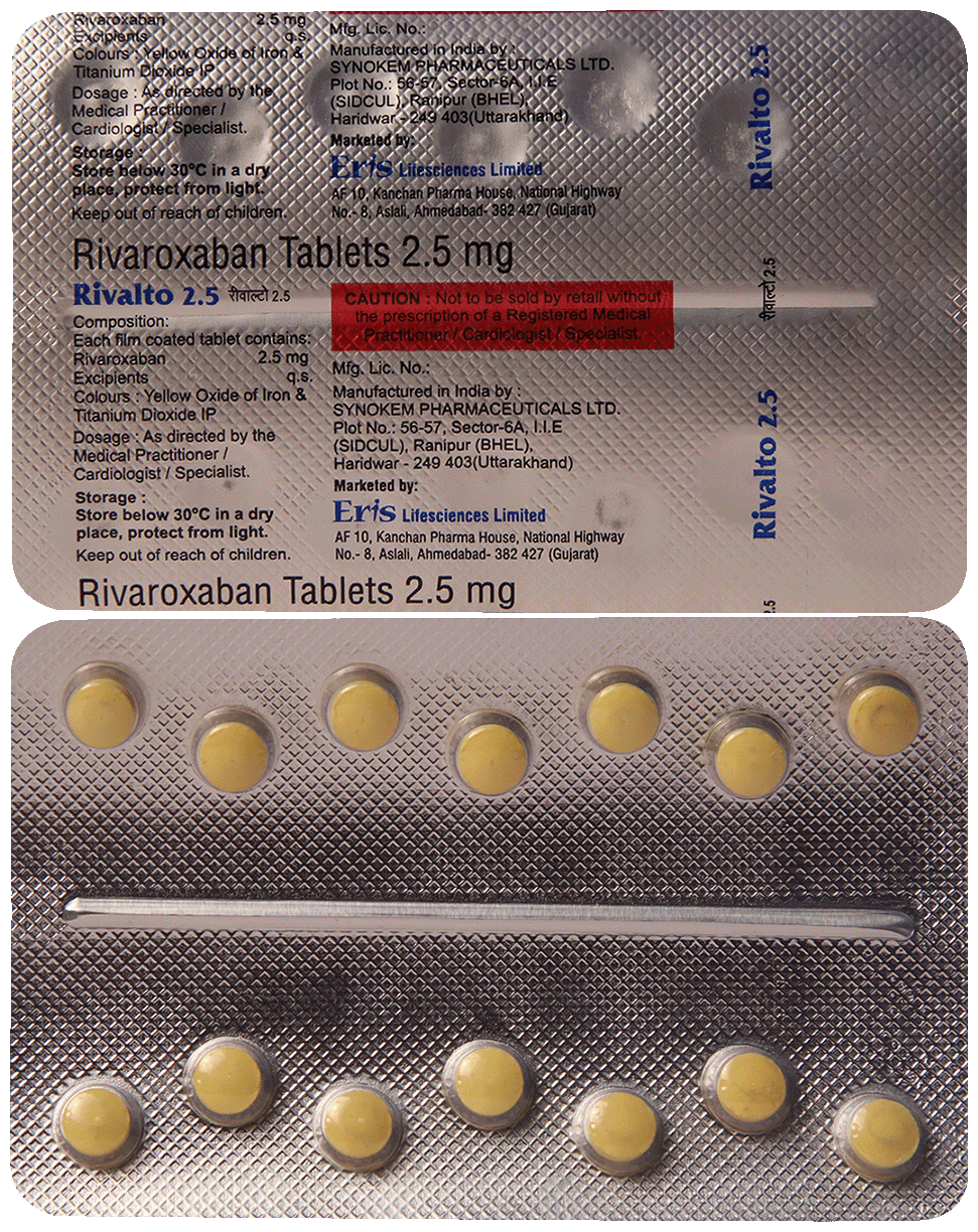 RIvalto 2.5mg Tablet