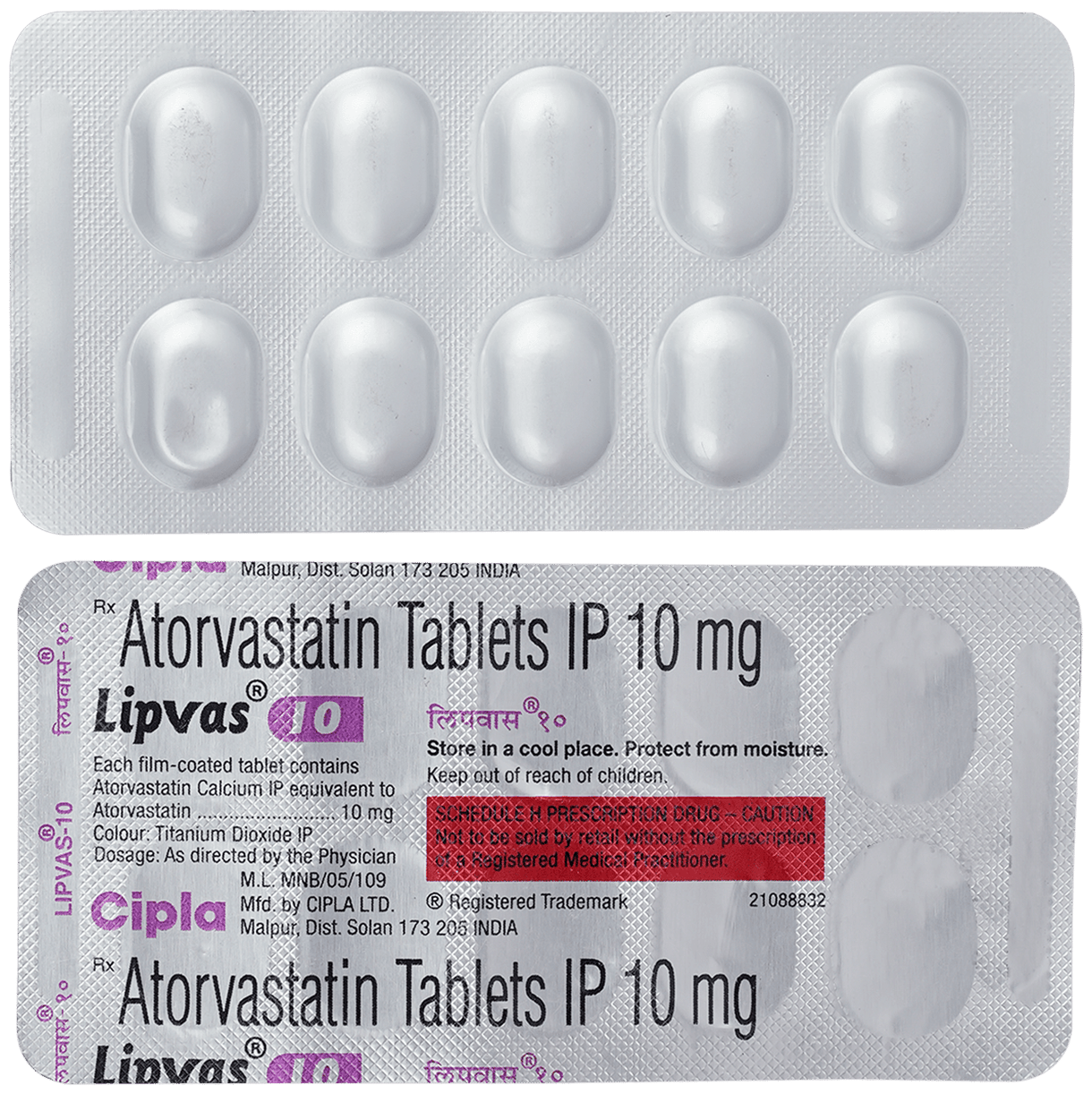 LipVAS 10 Tablet