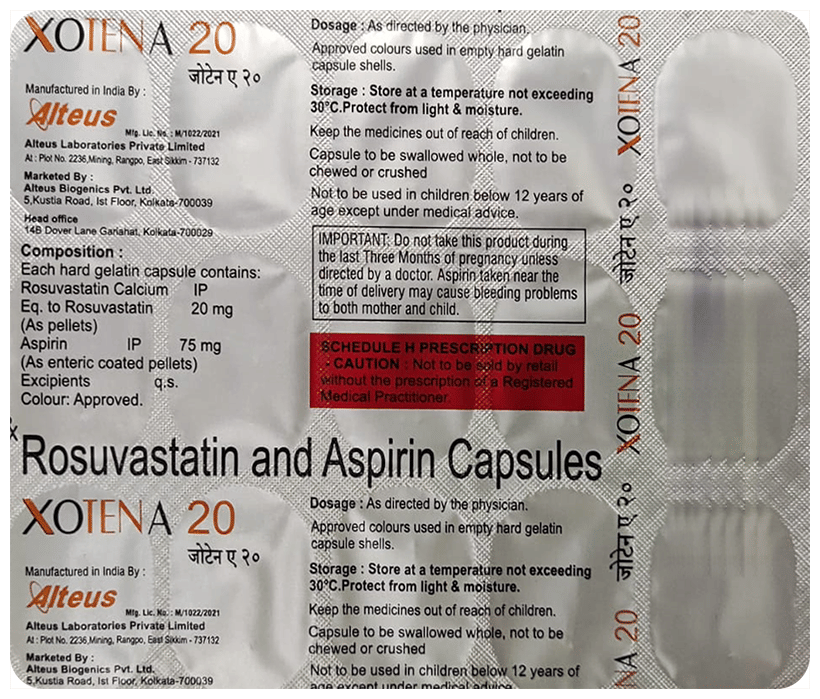Xoten A 20 Capsule