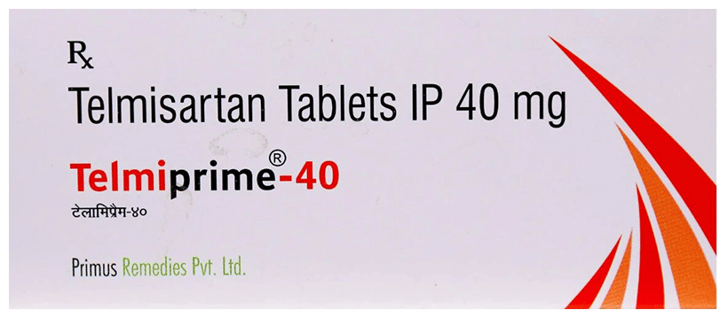 Telmiprime 40mg Tablet