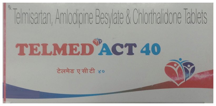 Telmed Act 40 Tablet