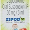 Zipod 50mg Dry Syrup