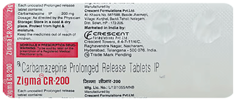 Zigma CR 200 Tablet