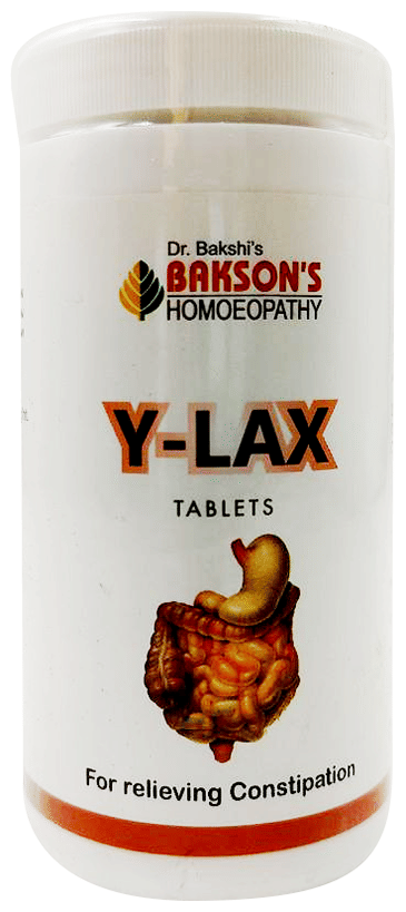 Bakson's Homoeopathy Y-Lax Tablet