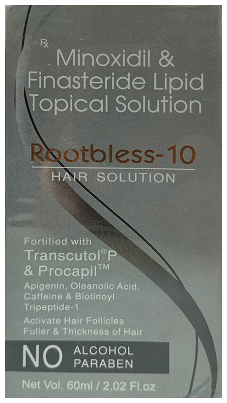 Rootbless 10% Lotion No Alcohol Paraben