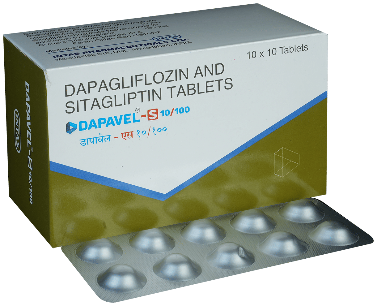 dapaVEL S 10mg/100mg Tablet