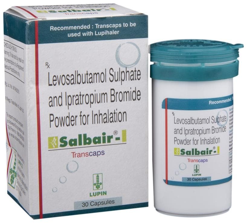 Salbair-I 100mcg/40mcg Transcaps
