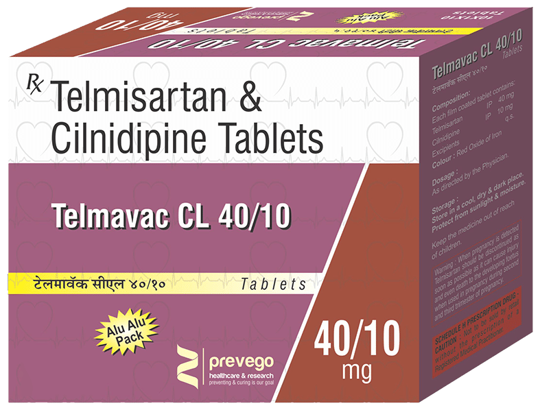 Telmavac CL 40/10 Tablet