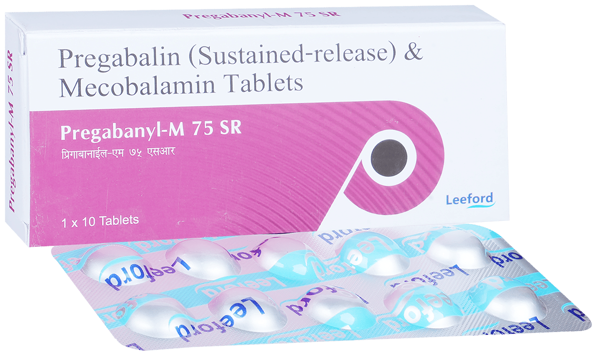 Pregabanyl-M 1500mcg/75mg Tablet SR