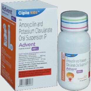 Advent Forte 457mg Syrup Tangy Orange