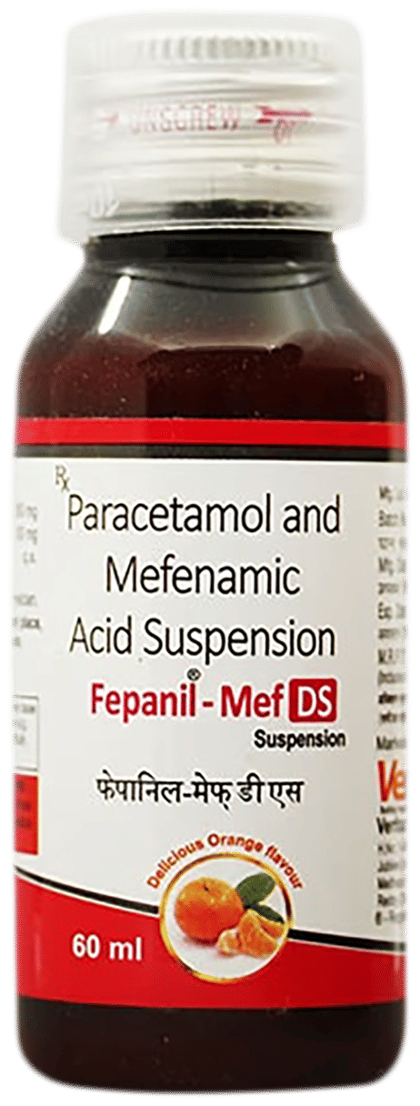 Fepanil-Mef DS Oral Suspension Delicious Orange