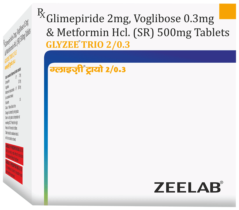 Glyzee Trio 2/0.3 Tablet SR