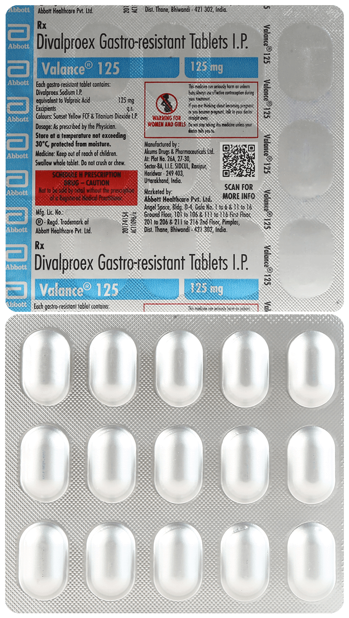 Valance 125 Tablet