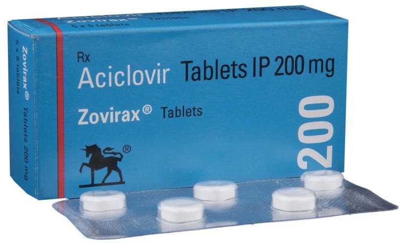 Zovirax 200 Tablet
