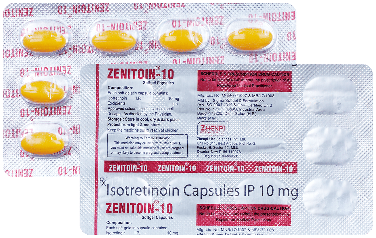 Zenitoin 10 Soft Gelatin Capsule