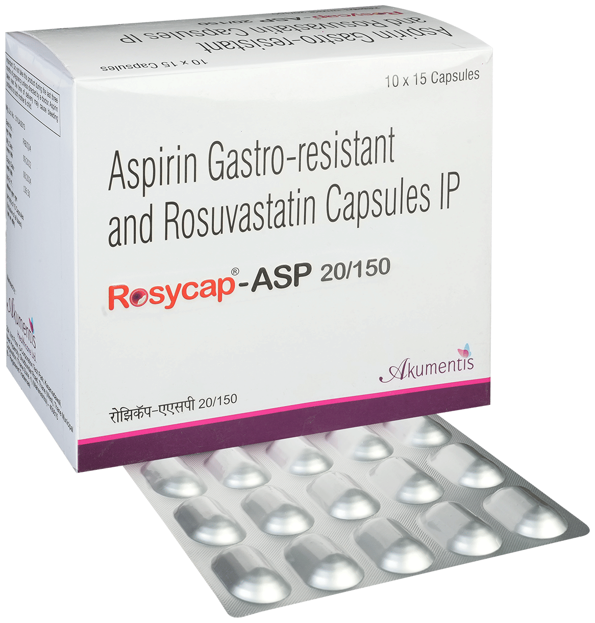 Rosycap-ASP 20/150 Capsule