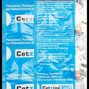 Cetzine Cold Tablet