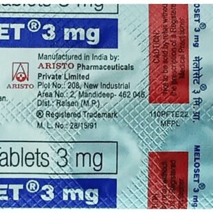 Meloset 3mg Tablet