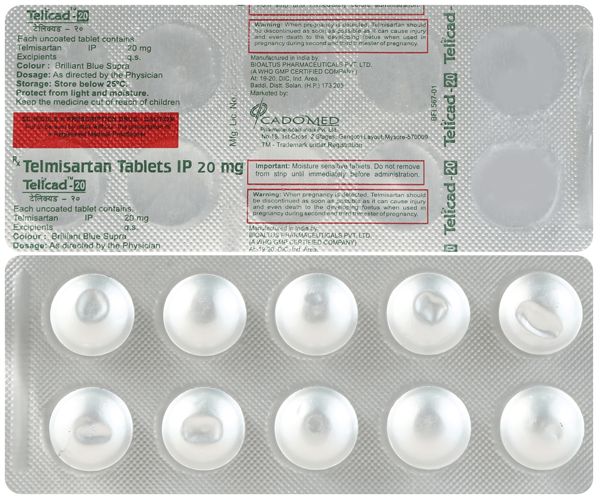 Telicad 20mg Tablet