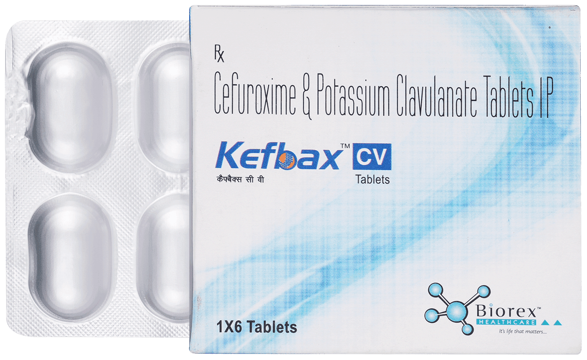 Kefbax CV 500mg/125mg Tablet