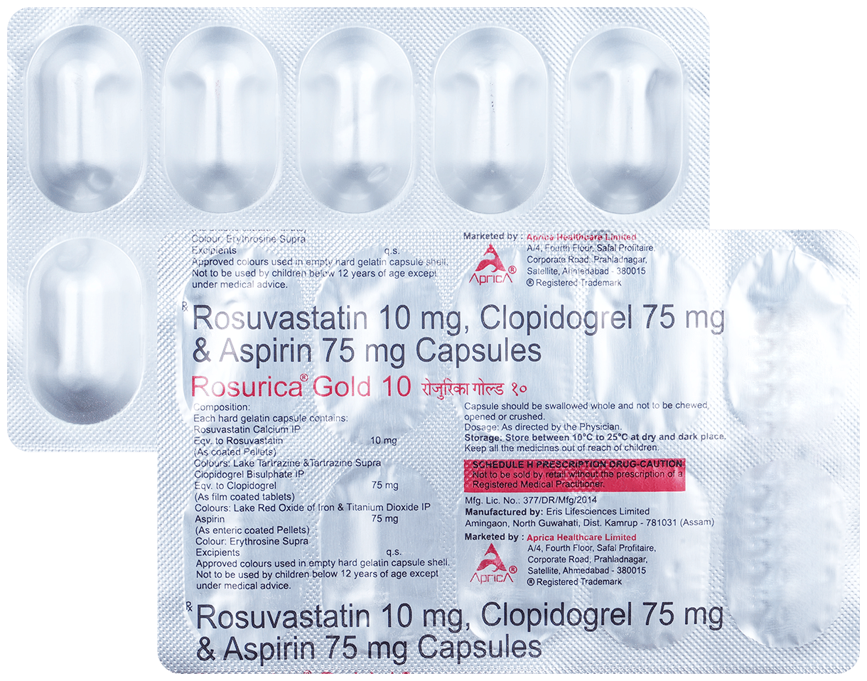 Rosurica Gold 10mg Capsule