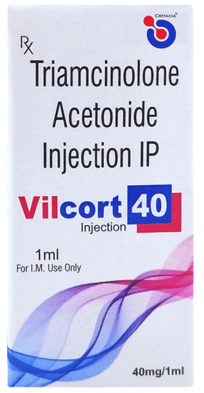 Vilcort 40mg Injection
