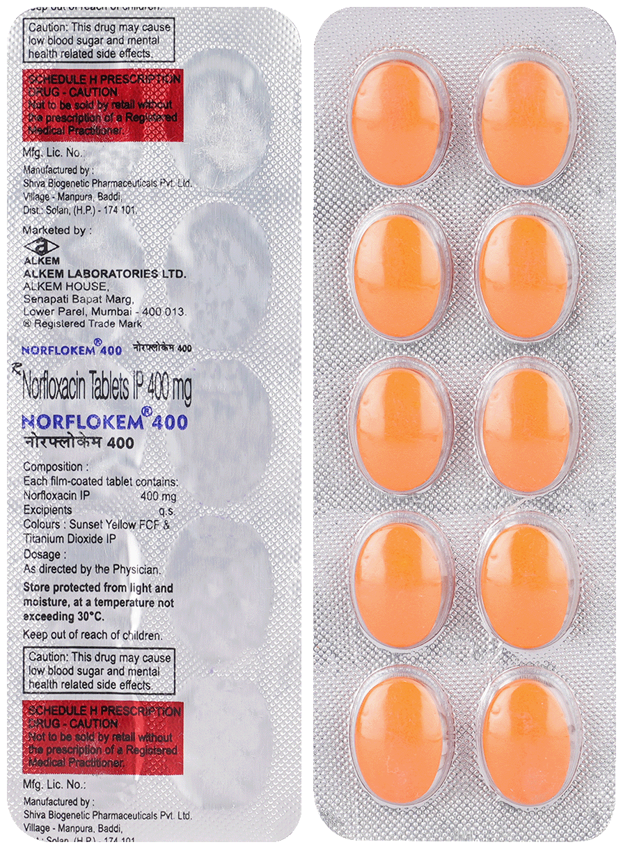 Norflokem 400mg Tablet
