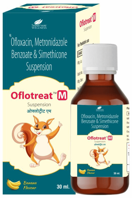 Oflotreat-M Oral Suspension