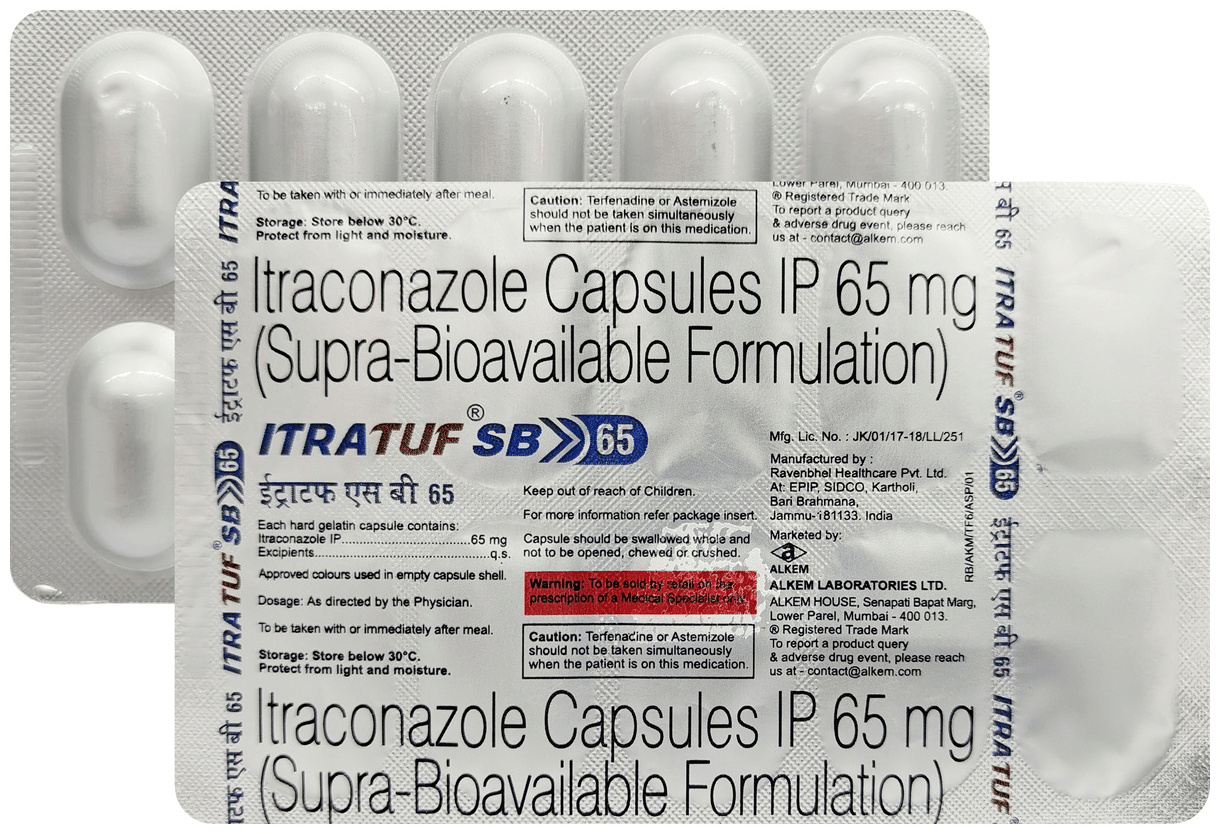 Itratuf SB 65mg Capsule