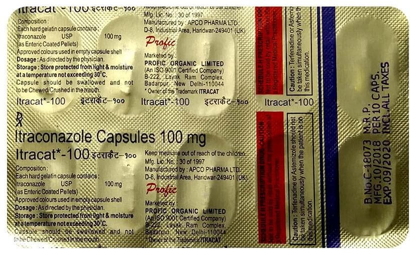 Itracat 100 Capsule