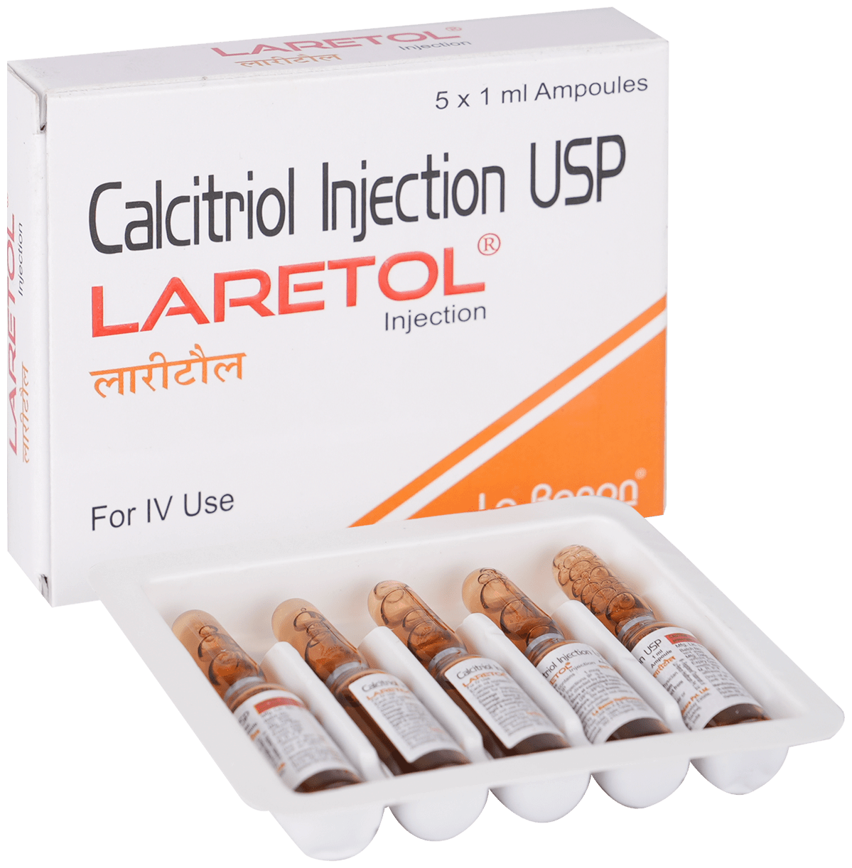 Laretol 1mcg Injection