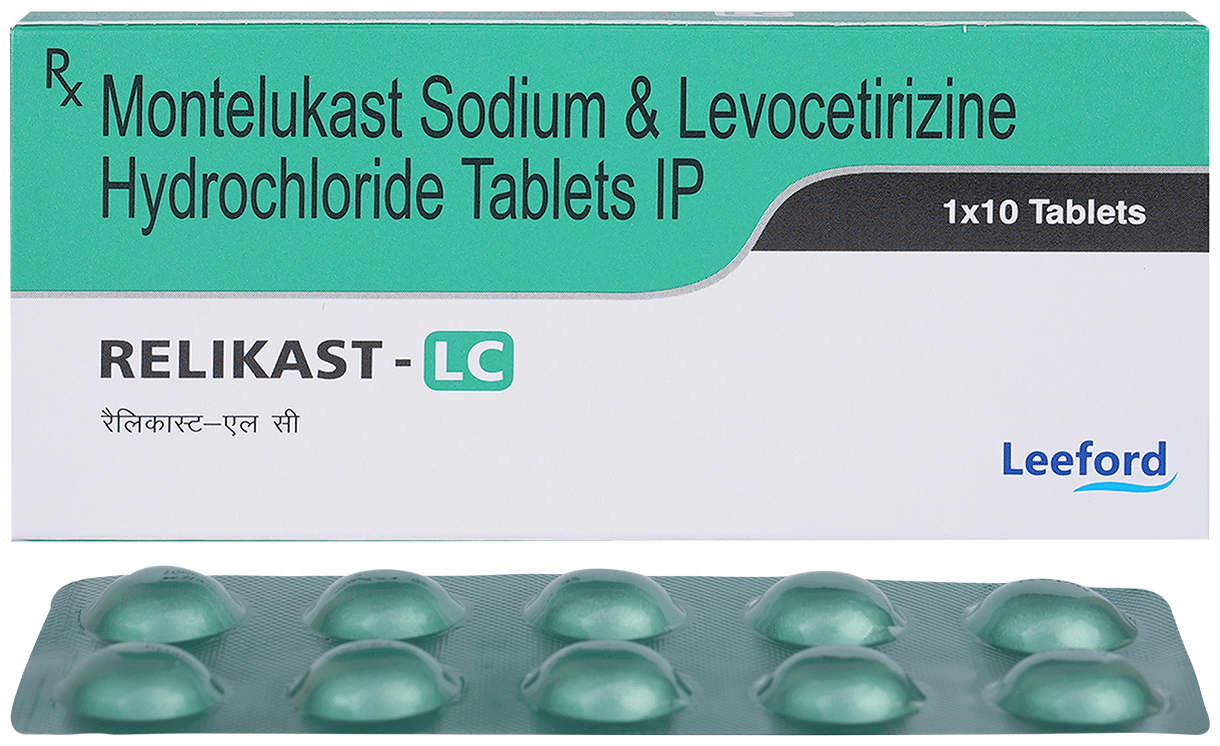 Relikast LC 5mg/10mg Tablet