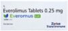 Everomus 0.25mg Tablet