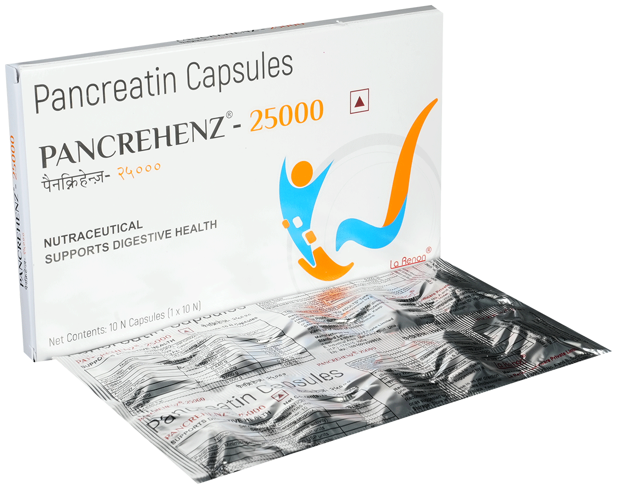 Pancrehenz 25000 Capsule