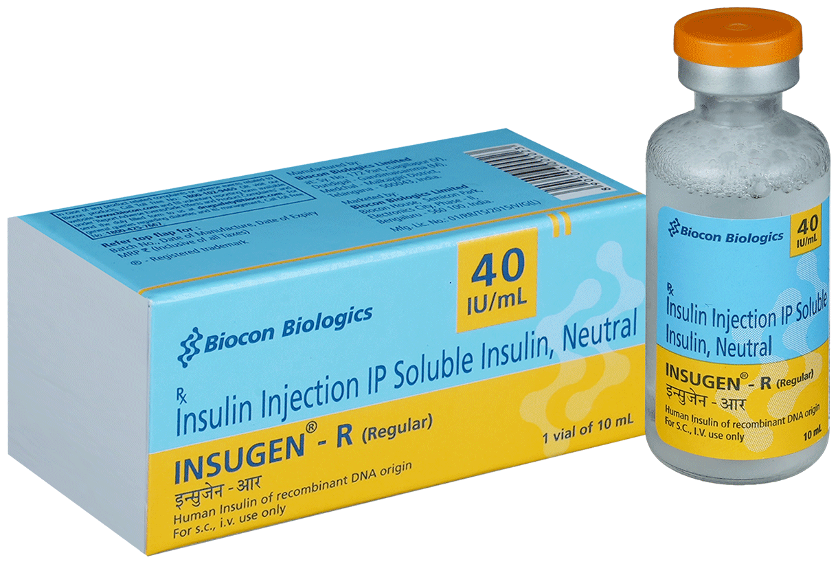 Insugen-R 40IU/ml Solution for Injection
