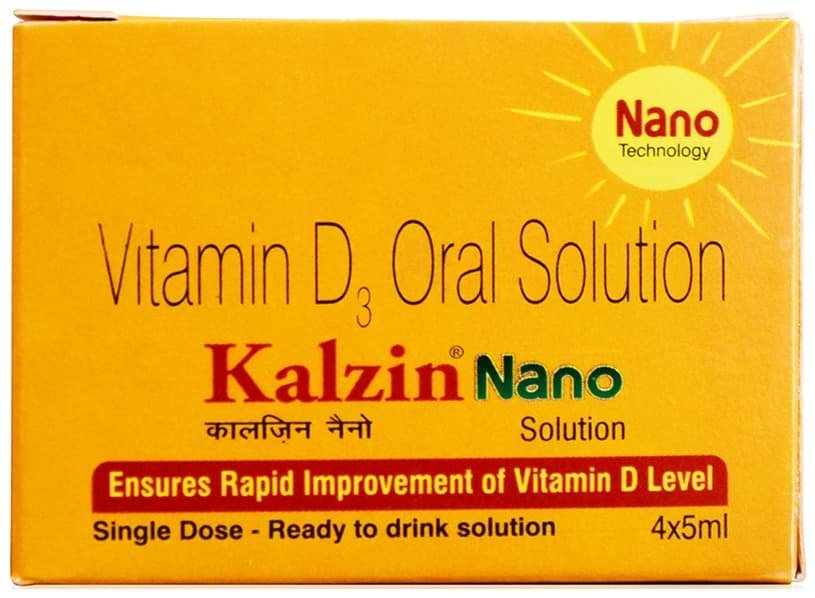 Kalzin Nano Oral Solution (Each 5ml) Sugar Free