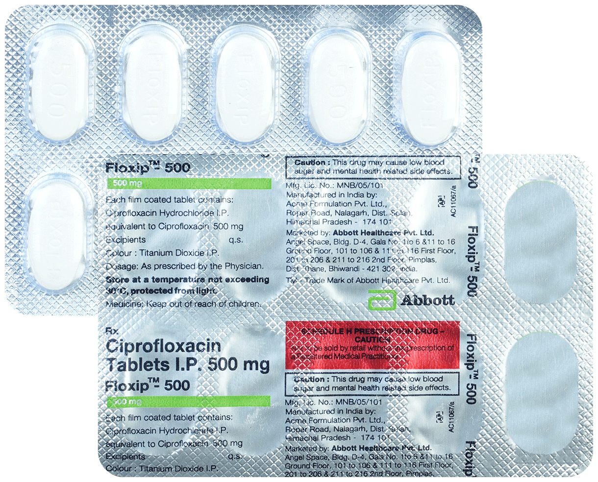 Floxip 500 Tablet