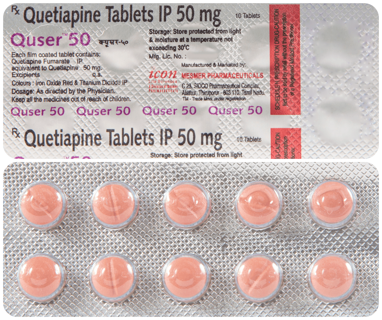 Quser 50mg Tablet