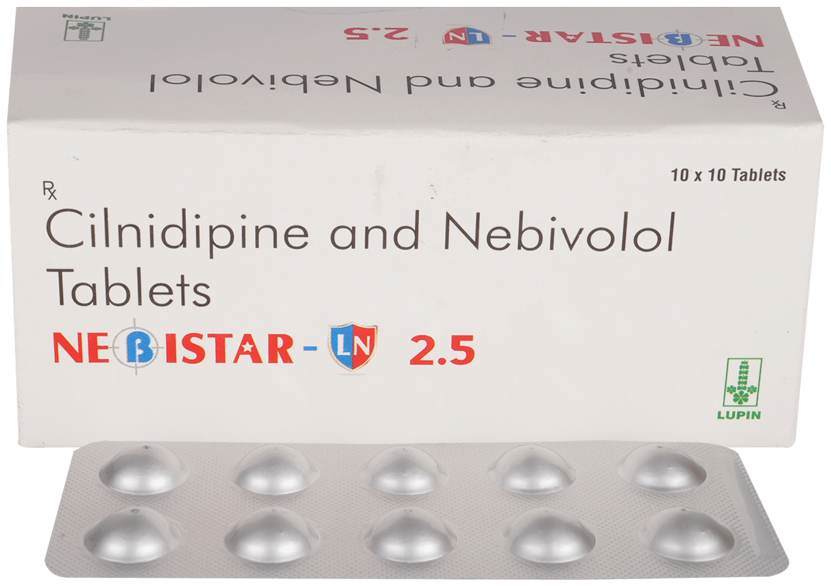 Nebistar LN 2.5mg/10mg Tablet